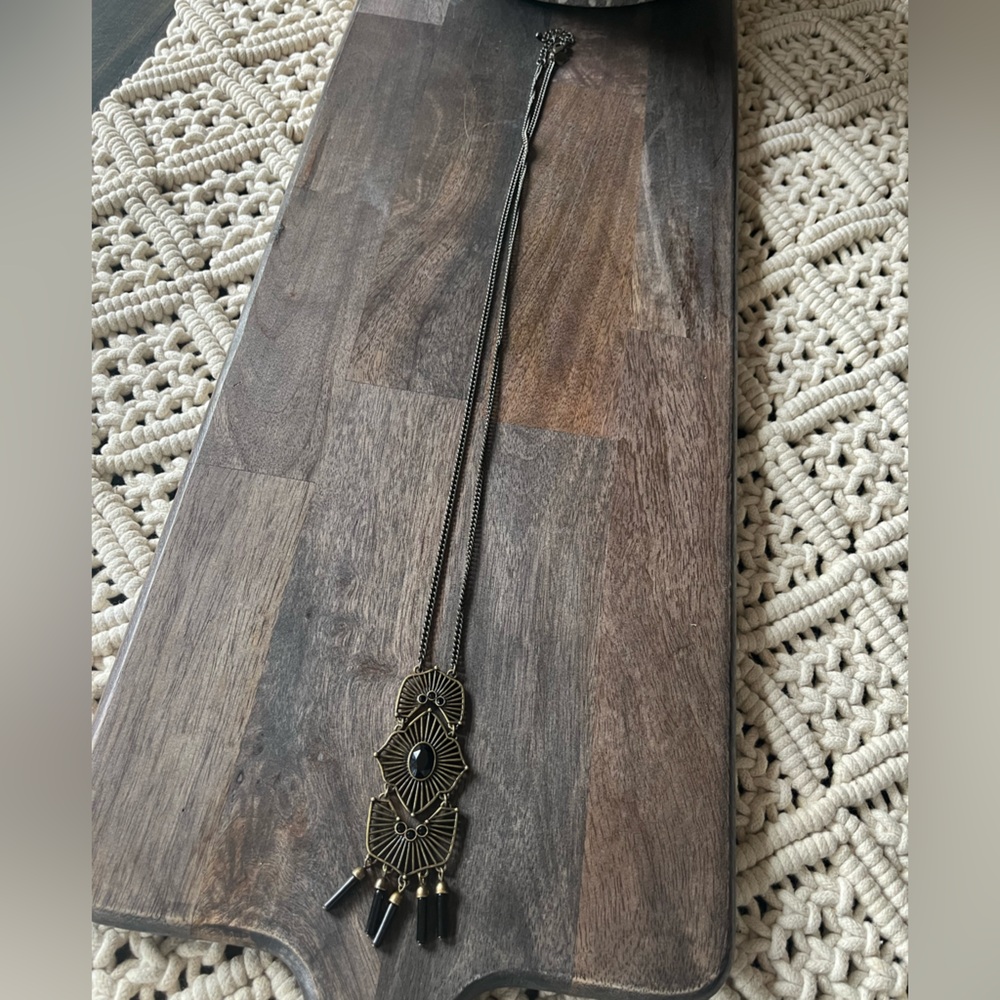 LIA SOPHIA Jewelry Aragon retired Adjustable 30-33 inches long necklace - Picture 4 of 4